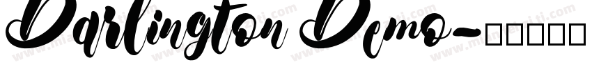 Darlington Demo字体转换